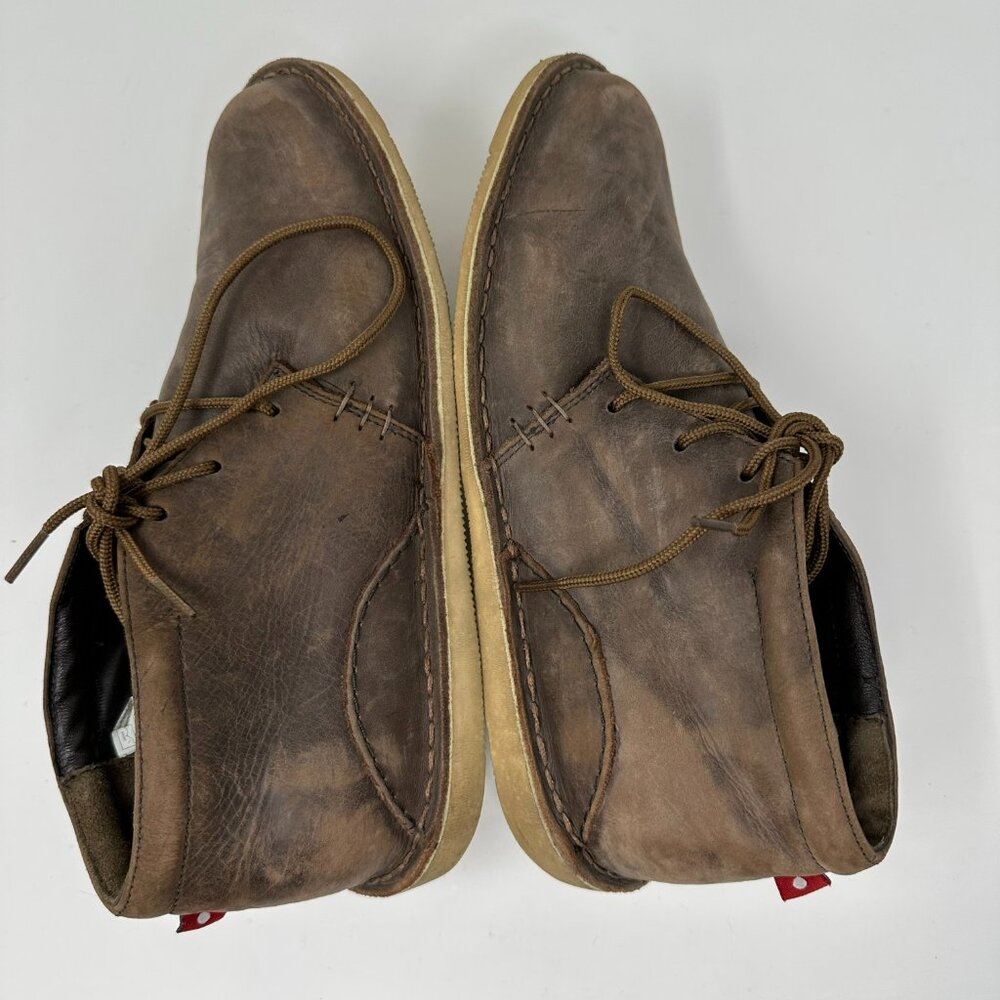 Oliberte Chukka Adibo Lace up Leather Casual Men’s Shoe. - Picture 4 of 16